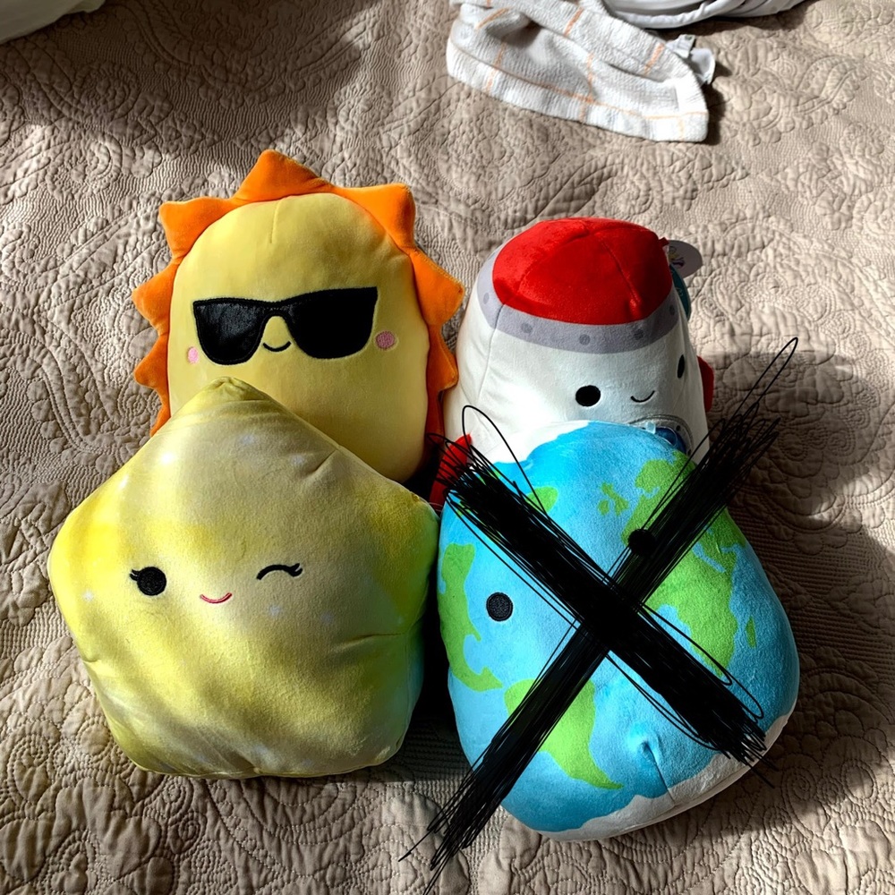 Squishmallow bundle 3 piece 8”